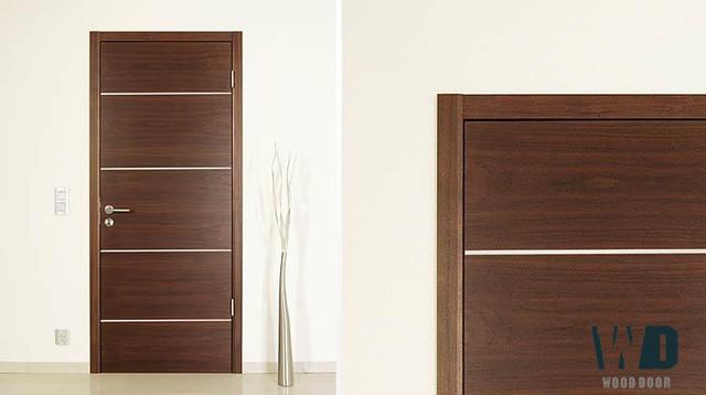 Cửa gỗ veneer hiện đại